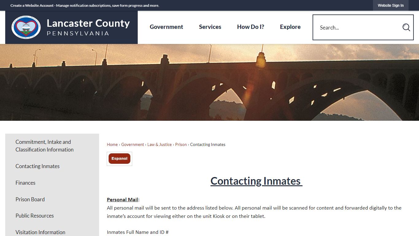 | Lancaster County, PA - Official Website